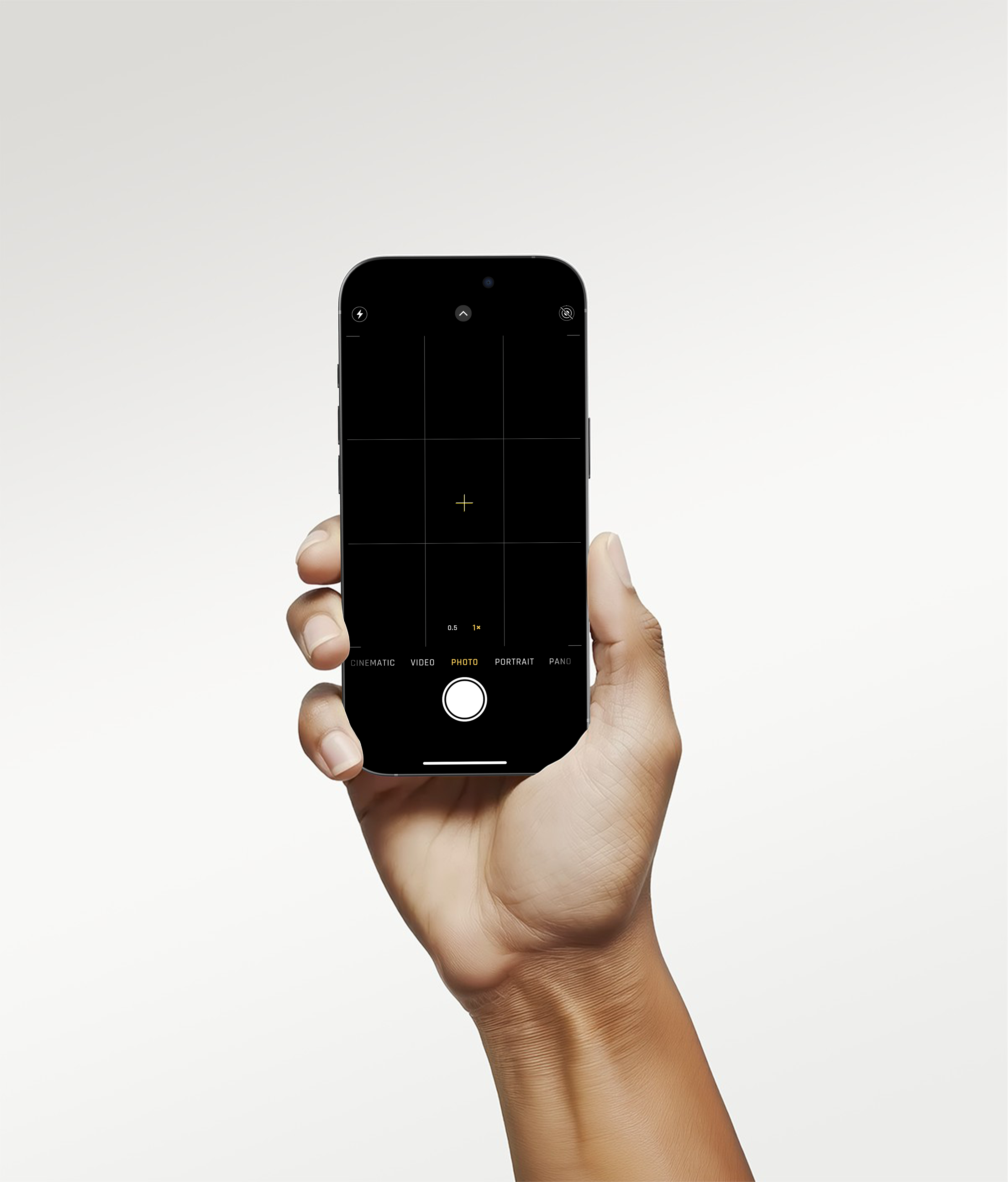 Gillia AI Vision: a smartphone photographs a delivery note to update stock